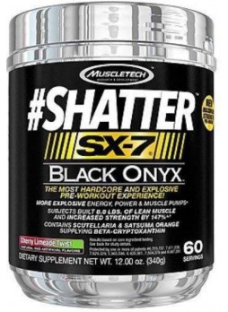 Muscletech Shatter Sx-7 Black Onyx  (340 g) Cherry Limeade Twist
